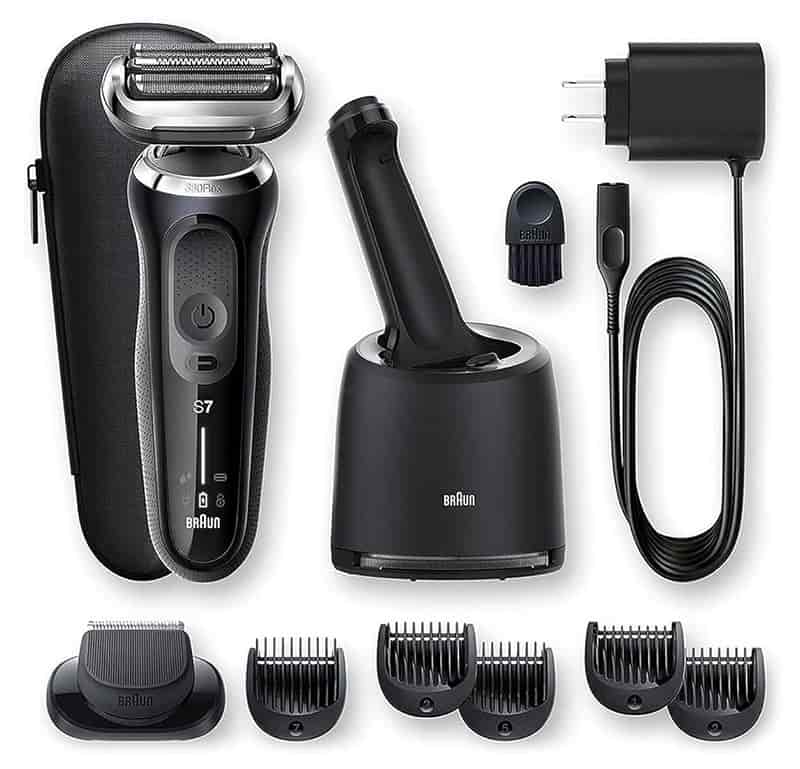 braun 7075cc items after unboxing the package