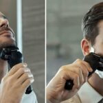 how to shave with electric shaver accurately?