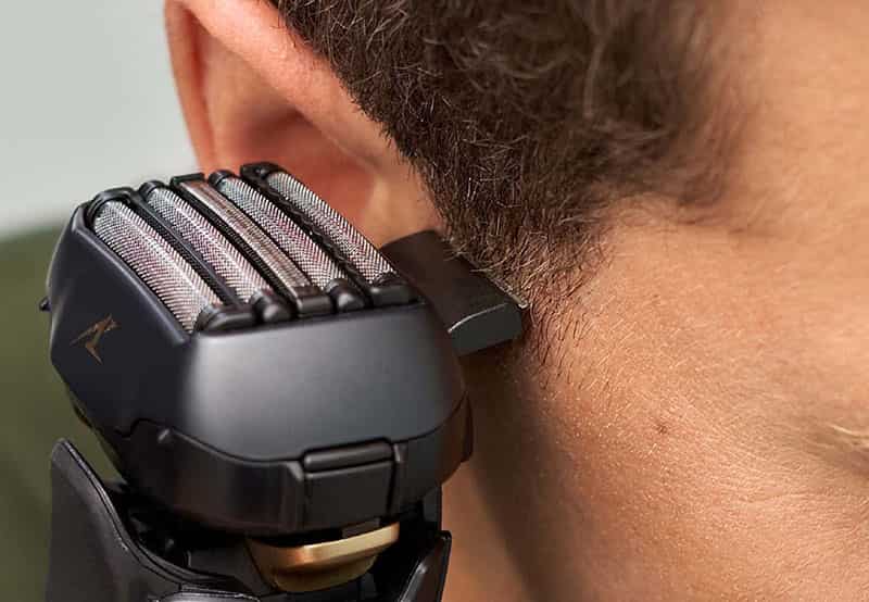 popup trimmer of panasonic es-lv67-k shaver