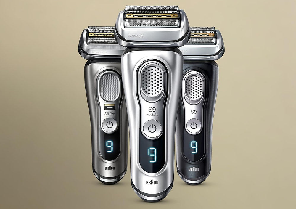 braun series 9 electric shaver