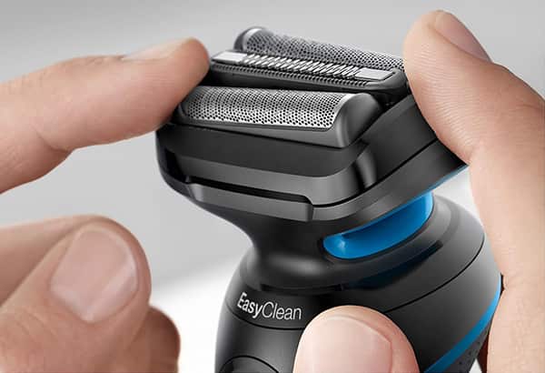 shaving elements of braun series 5. shaver