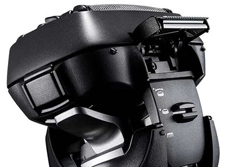 Panasonic Arc6 Es-ls9a shaver's popup trimmer