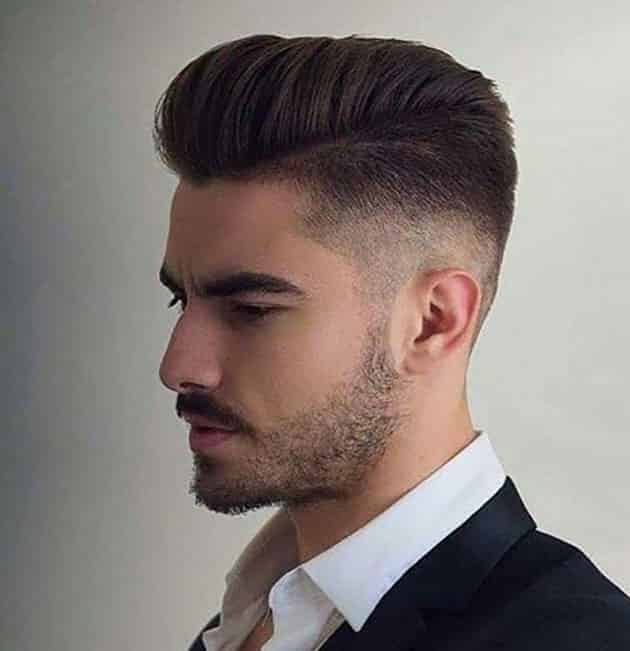 Flat Pompadour Hairstyle