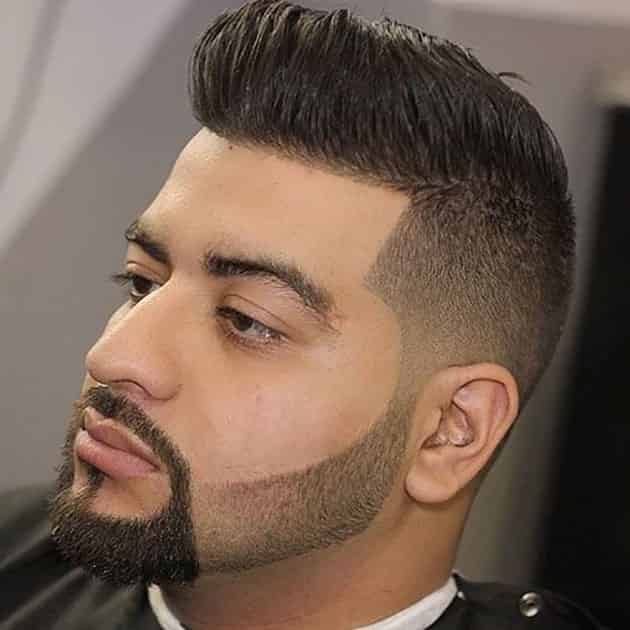 Goatee with Trimmed Sides