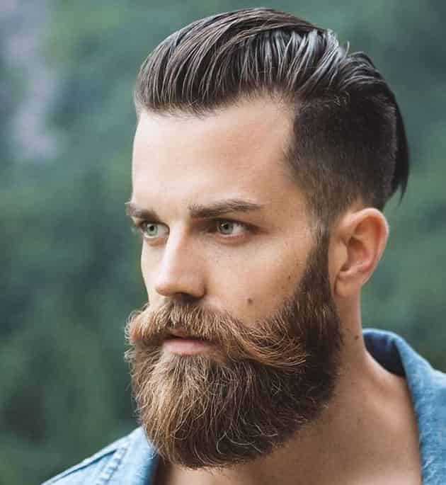 Long Mustache and Beard