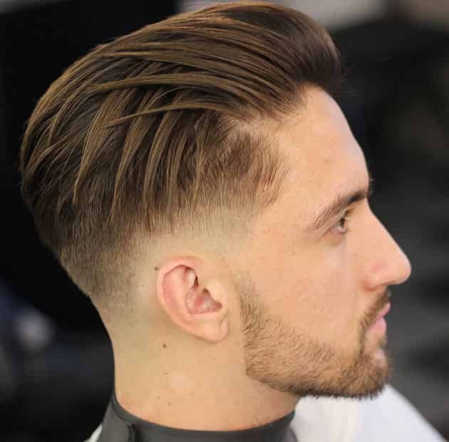 Slick Back Comb Hairstyle