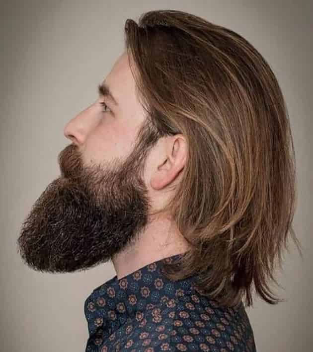 Long Back Slick Hairstyle