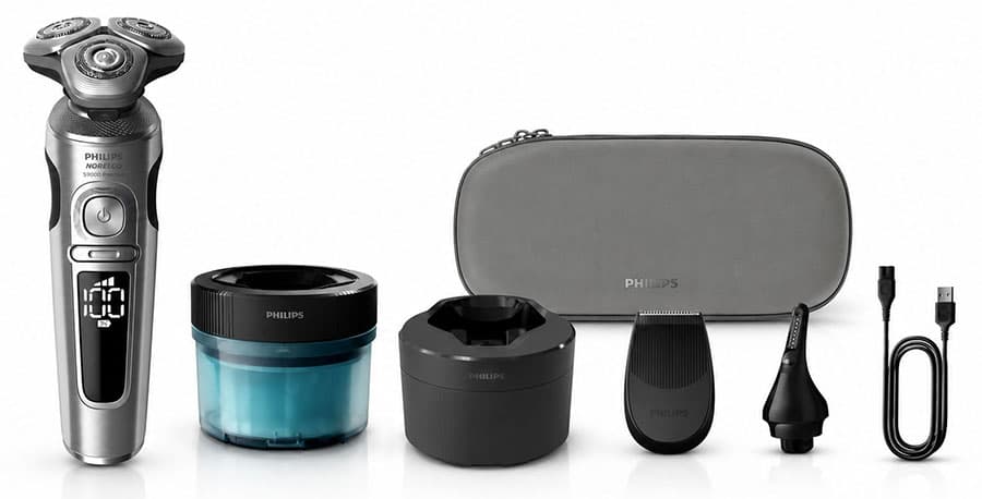 Philips Norelco s9000 Prestige Included Accessories