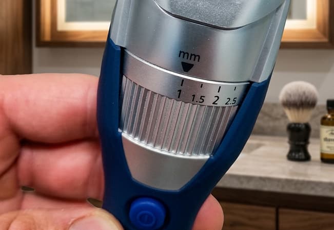 Panasonic ER-GB40 Zoom Wheel Beard Lengths Adjustment System