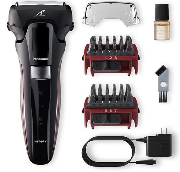 Included Accessories of Panasonic ES-LL41-K Hybrid Shaver