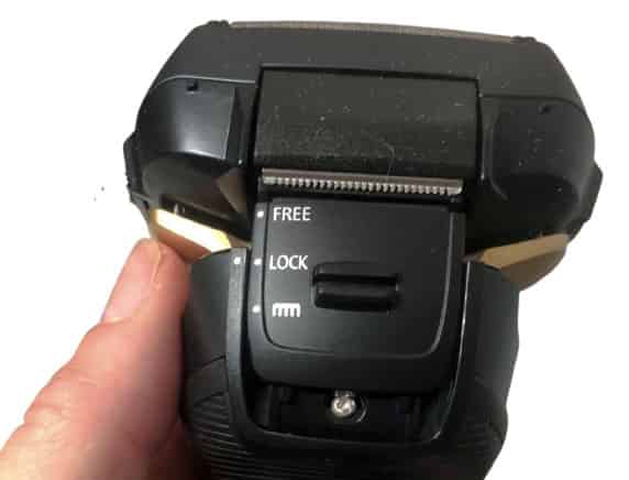 Panasonic Arc 5 Head-lock System